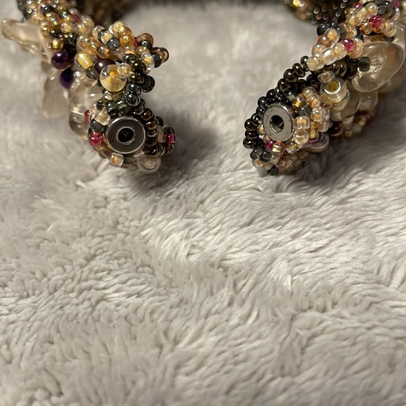 NEW Brown Bead Braid Bracelet - Picture 4 of 4